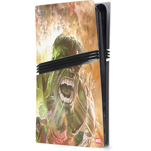 Marvel Hulk Savage Hulk PS5 Pro Console Skin
